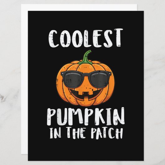 Halloween Coolest Pumpkin Patch Costume Men Boys K (正面/裏面)