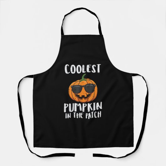 Halloween Coolest Pumpkin Patch Costume Men Boys K エプロン (正面)