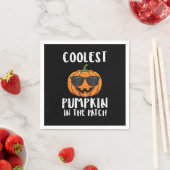 Halloween Coolest Pumpkin Patch Costume Men Boys K スタンダードカクテルナプキン (インサイチュ)