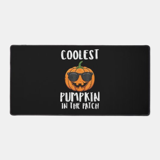 Halloween Coolest Pumpkin Patch Costume Men Boys K デスクマット (正面)