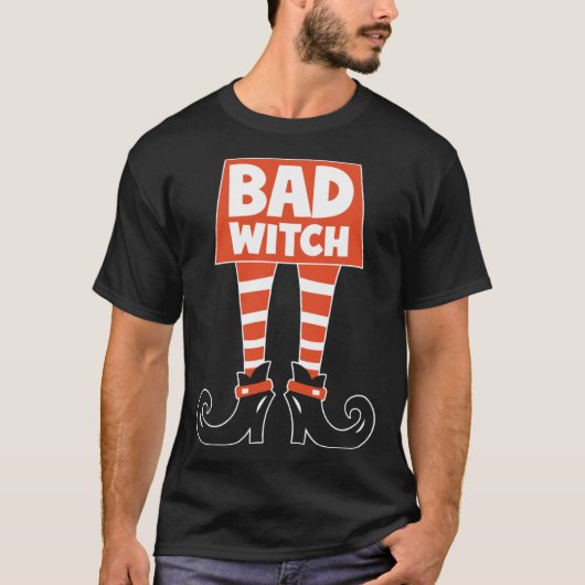 Halloween Costume Bad Witch for Halloween Witch Tシャツ (正面)