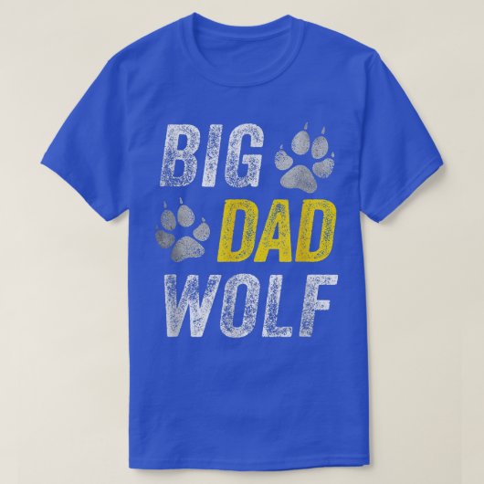 Halloween Costume Dad Funny Big Dad Wolf  Tシャツ (デザイン正面)