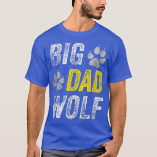 Halloween Costume Dad Funny Big Dad Wolf  Tシャツ