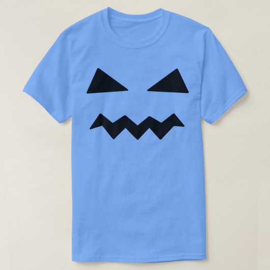 Halloween Costume Jack O' Lantern Pumpkin Face Wom Tシャツ (デザイン正面)