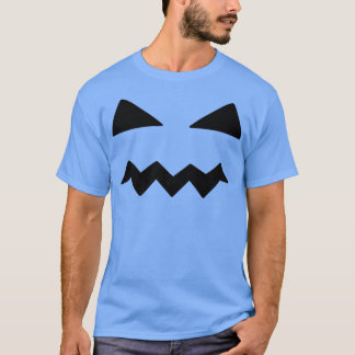 Halloween Costume Jack O' Lantern Pumpkin Face Wom Tシャツ