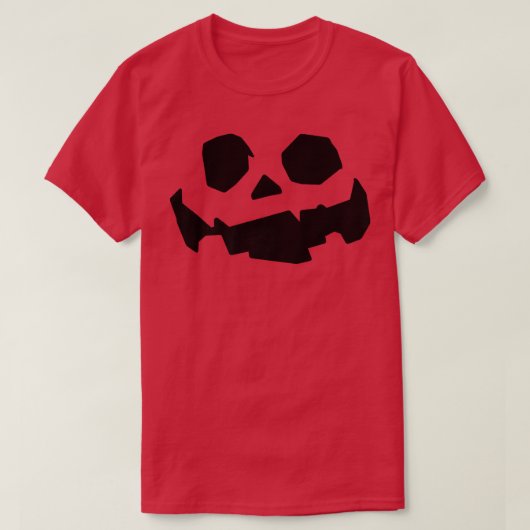 Halloween Costume Jack O' Lantern Pumpkin Face Wom Tシャツ (デザイン正面)