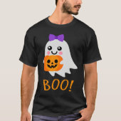 Halloween Costume  Sweet Ghost Jack o Lantern Tシャツ (正面)