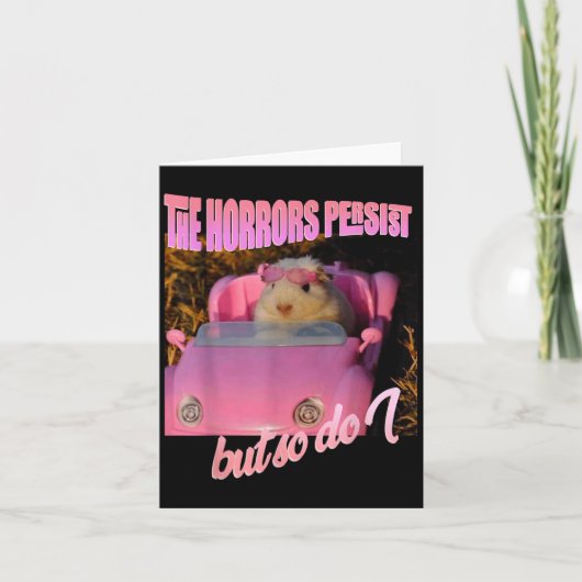 Halloween Costume - The Horrors Persist But So Do  カード (正面)
