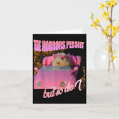 Halloween Costume - The Horrors Persist But So Do  カード (黄色い花)