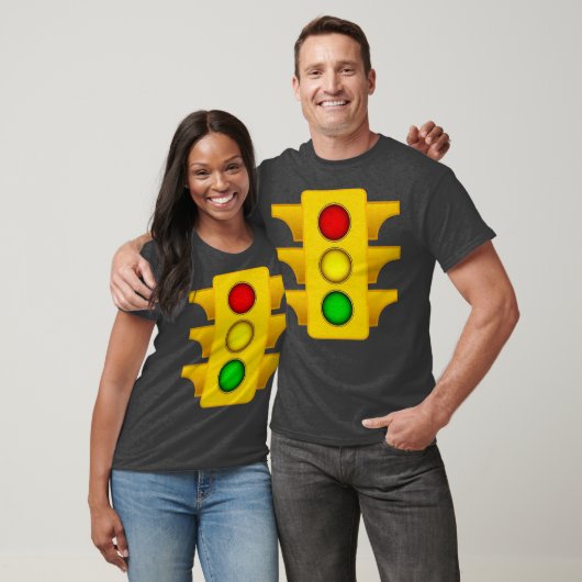 Halloween Costume Traffic Light funny simple Tシャツ (ユニセックス)