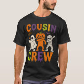Halloween Cousin Crew 2025 Matching Cousins Spooky Tシャツ (正面)