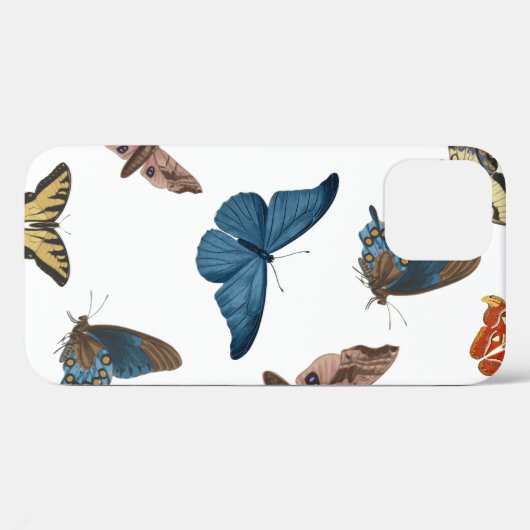 halloween creepy moth print Case-Mate iPhoneケース (裏面 (横))