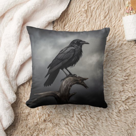 Halloween Crow  クッション (ブランケット)