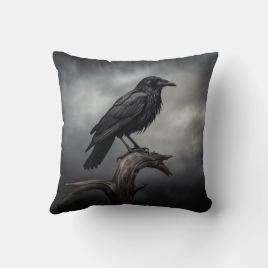 Halloween Crow クッション (裏面)