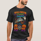 Halloween Cruise Squad 2025 Matching Cruising Crew Tシャツ (正面)