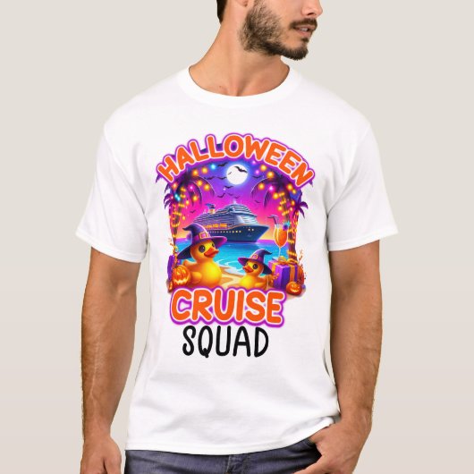 Halloween Cruise Squad Shirts Tシャツ (正面)