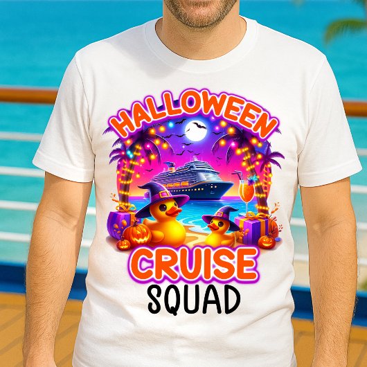 Halloween Cruise Squad Shirts Tシャツ