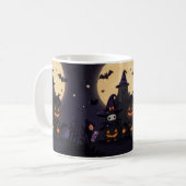 Halloween Cup Design for Coffee and Tea Lovers コーヒーマグカップ (正面左)