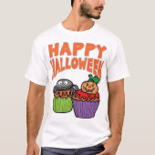 Halloween cupcakes tシャツ (正面)