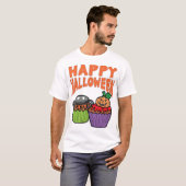 Halloween cupcakes tシャツ (正面フル)