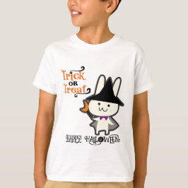 Halloween Custom Whimsical Funny Cute Rabbit Tシャツ