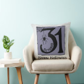 Halloween Custom Whimsical Funny Oct.31 Purple  クッション (椅子)