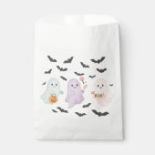 Halloween Customizable Kids Trick-Or-Treat BOO フェイバーバッグ (正面)