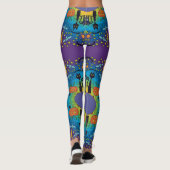 Halloween Cute and Spooky Leggings レギンス (裏面)