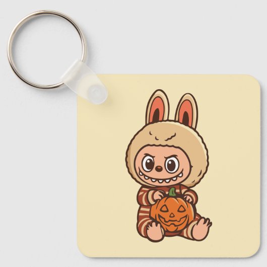 Halloween Cute Labubu キーホルダー (正面)