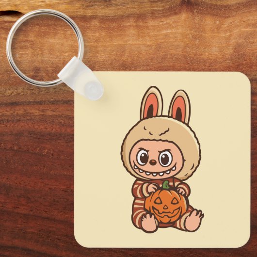 Halloween Cute Labubu キーホルダー (正面)