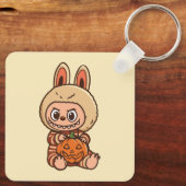 Halloween Cute Labubu キーホルダー (裏面)