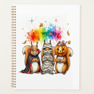 Halloween Cute Squirrels Costume プランナー手帳