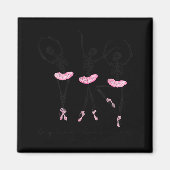 Halloween Dancing Skeleton Dry Bones Come Alive Ch マグネット (正面)