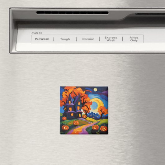 Halloween dans le fauvisme マグネット (インサイチュ (食洗機))