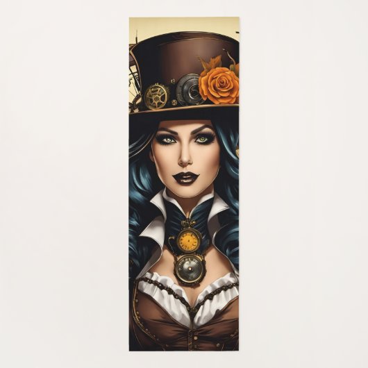 Halloween dans le style steampunk ヨガマット (裏面)