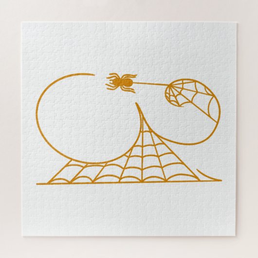 Halloween Day 31 Spider Webs ジグソーパズル (横)