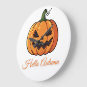 Halloween Day October ラージ壁時計 (傾斜)