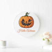 Halloween Day October ラージ壁時計 (ホーム)