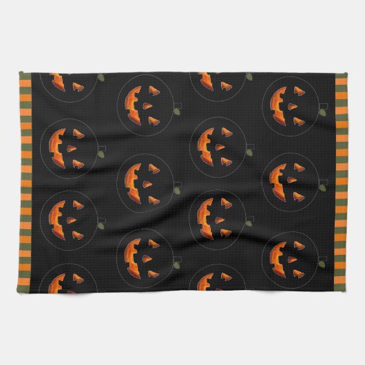 Halloween Decor kitchen towel キッチンタオル (横)