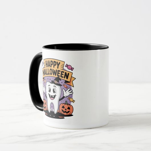 Halloween Dentist Mug マグカップ (正面左)
