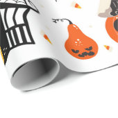 Halloween design elements. Halloween cliparts with ラッピングペーパー (ロールコーナー)