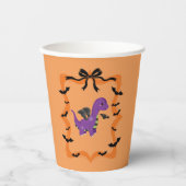 Halloween Dinosaur 紙コップ (正面)