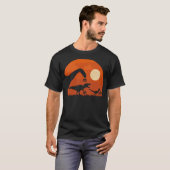 Halloween Dinosaur Shirt T-Rex Pumpkin Gift Kids Tシャツ (正面フル)