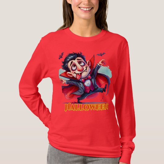 Halloween dracula2 tシャツ (正面)