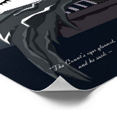 Halloween Dracula Art Print ポスター (角)