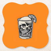 halloween drink coaster  ペーパーコースター (正面)