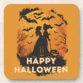 Halloween-Duo im Mondlicht コースター (正面)