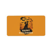 Halloween-Duo im Mondlicht ラベル (正面)