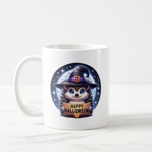 Halloween Egel コーヒーマグカップ (左)