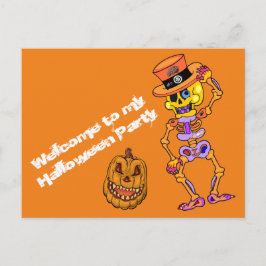 Halloween Einladung インビテーションポストカード